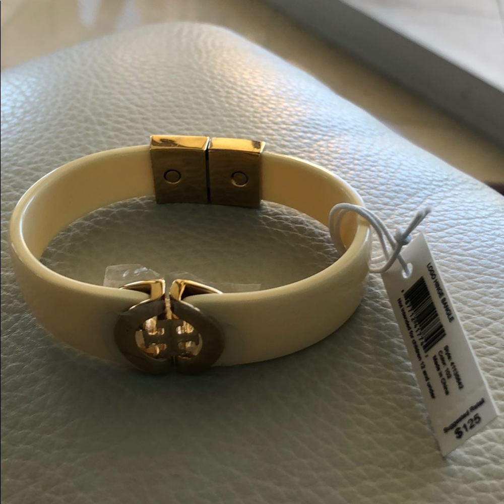 Tory Burch Logo Hinge Bangle